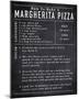 Rustic Recipe - Pizza-Tom Frazier-Mounted Giclee Print