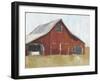 Rustic Red Barn I-Ethan Harper-Framed Art Print