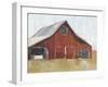 Rustic Red Barn I-Ethan Harper-Framed Art Print