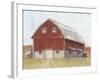 Rustic Red Barn II-Ethan Harper-Framed Art Print