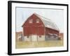 Rustic Red Barn II-Ethan Harper-Framed Art Print