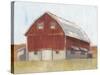 Rustic Red Barn II-Ethan Harper-Stretched Canvas