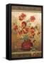 Rustic Red Poppies-Jean Plout-Framed Stretched Canvas