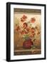 Rustic Red Poppies-Jean Plout-Framed Giclee Print