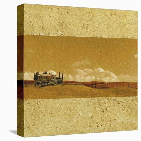 Rustic Retreat I-Linda Wood-Stretched Canvas