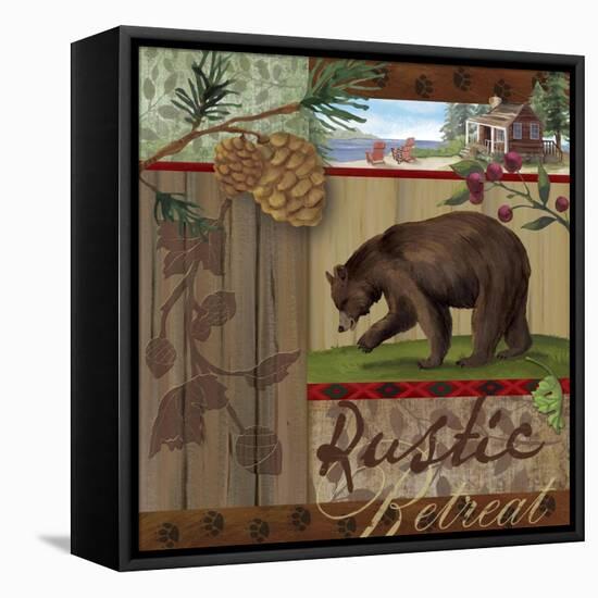Rustic Retreat I-Fiona Stokes-Gilbert-Framed Stretched Canvas