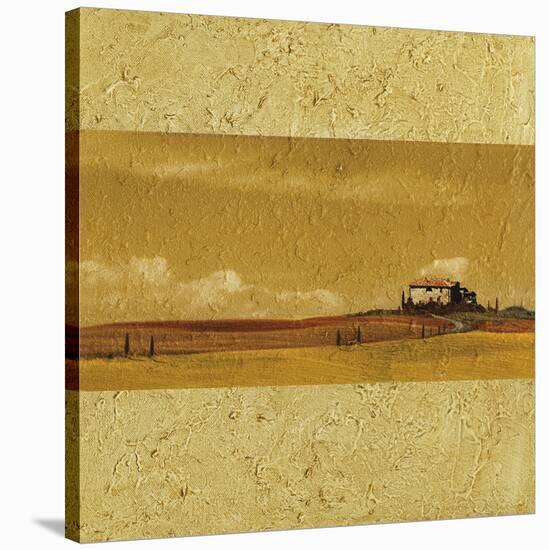 Rustic Retreat II-Linda Wood-Stretched Canvas