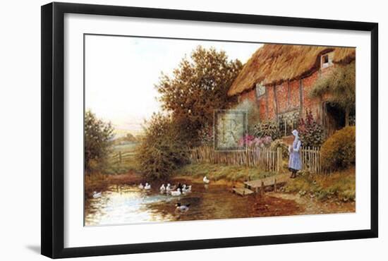 Rustic Retreat-Arthur Claude Strachan-Framed Art Print