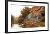 Rustic Retreat-Arthur Claude Strachan-Framed Art Print