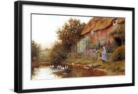 Rustic Retreat-Arthur Claude Strachan-Framed Art Print