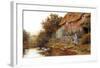 Rustic Retreat-Arthur Claude Strachan-Framed Art Print