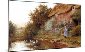 Rustic Retreat-Arthur Claude Strachan-Mounted Art Print