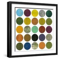 Rustic Rounds 4.0-Michelle Calkins-Framed Art Print