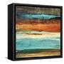 Rustic Sea Square II-Lanie Loreth-Framed Stretched Canvas