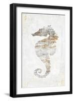 Rustic Seahorse-Eva Watts-Framed Art Print