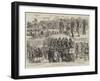 Rustic Sports in an English Village-null-Framed Giclee Print