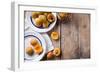 Rustic Still Life with Apricots-manera-Framed Photographic Print