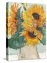 Rustic Sunflowers I-Samuel Dixon-Stretched Canvas