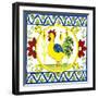 Rustic Tile V-Chariklia Zarris-Framed Art Print