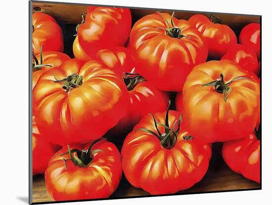 Rustic Tomatoes-Dorothy Berry-Lound-Mounted Giclee Print