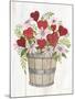 Rustic Valentine Bushel Basket-Kathleen Parr McKenna-Mounted Art Print