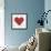 Rustic Valentine Heart I-Kathleen Parr McKenna-Framed Art Print displayed on a wall