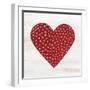 Rustic Valentine Heart I-Kathleen Parr McKenna-Framed Art Print