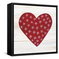 Rustic Valentine Heart II-Kathleen Parr McKenna-Framed Stretched Canvas