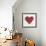 Rustic Valentine Heart II-Kathleen Parr McKenna-Framed Art Print displayed on a wall