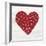 Rustic Valentine Heart II-Kathleen Parr McKenna-Framed Art Print