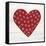 Rustic Valentine Heart II-Kathleen Parr McKenna-Framed Stretched Canvas