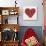 Rustic Valentine Heart II-Kathleen Parr McKenna-Art Print displayed on a wall