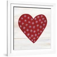 Rustic Valentine Heart II-Kathleen Parr McKenna-Framed Art Print