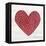 Rustic Valentine Heart III-Kathleen Parr McKenna-Framed Stretched Canvas
