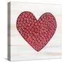 Rustic Valentine Heart III-Kathleen Parr McKenna-Stretched Canvas