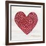 Rustic Valentine Heart III-Kathleen Parr McKenna-Framed Art Print