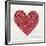 Rustic Valentine Heart III-Kathleen Parr McKenna-Framed Art Print