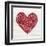 Rustic Valentine Heart III-Kathleen Parr McKenna-Framed Art Print