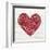 Rustic Valentine Heart III-Kathleen Parr McKenna-Framed Art Print