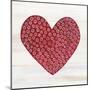 Rustic Valentine Heart III-Kathleen Parr McKenna-Mounted Art Print