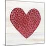 Rustic Valentine Heart III-Kathleen Parr McKenna-Mounted Art Print