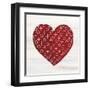 Rustic Valentine Heart IV-Kathleen Parr McKenna-Framed Art Print