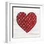 Rustic Valentine Heart IV-Kathleen Parr McKenna-Framed Art Print