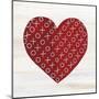 Rustic Valentine Heart IV-Kathleen Parr McKenna-Mounted Art Print