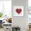 Rustic Valentine Heart IV-Kathleen Parr McKenna-Framed Art Print displayed on a wall