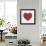 Rustic Valentine Heart IV-Kathleen Parr McKenna-Framed Art Print displayed on a wall