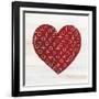 Rustic Valentine Heart IV-Kathleen Parr McKenna-Framed Art Print