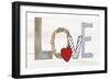 Rustic Valentine Love-Kathleen Parr McKenna-Framed Premium Giclee Print