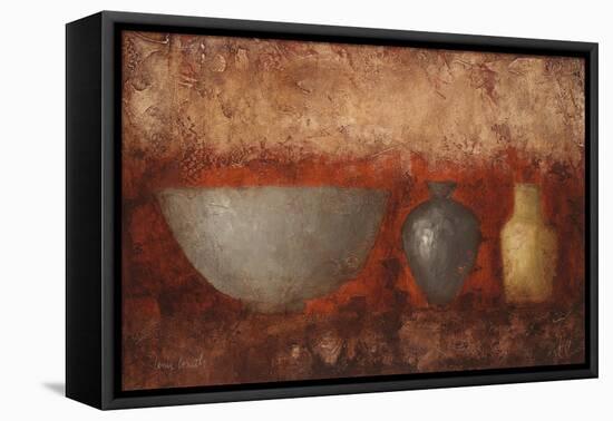 Rustic Vases II-Lanie Loreth-Framed Stretched Canvas