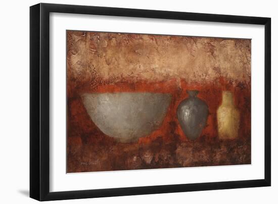 Rustic Vases II-Lanie Loreth-Framed Art Print